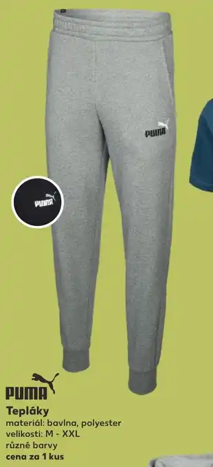Kaufland PUMA Tepláky nabídka