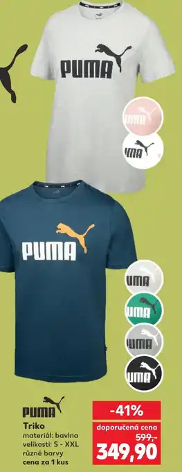 Kaufland PUMA Triko nabídka