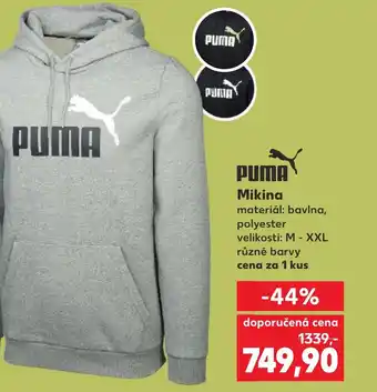 Kaufland PUMA Mikina nabídka