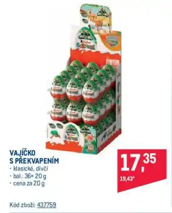 VAJÍČKO S PŘEKVAPENÍM