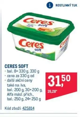 Makro CERES SOFT nabídka