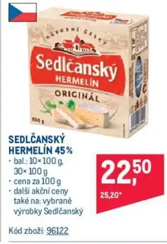 Makro SEDLČANSKÝ HERMELIN 45% nabídka
