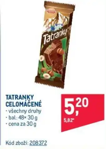 Makro TATRANKY CELOMÁČENÉ nabídka
