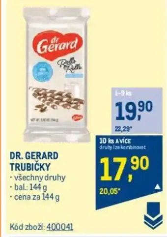 Makro DR. GERARD TRUBIČKY nabídka