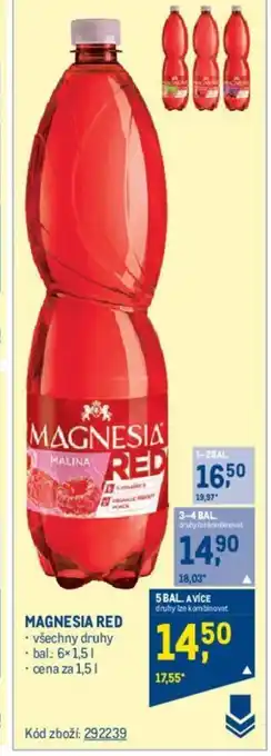 Makro MAGNESIA RED nabídka