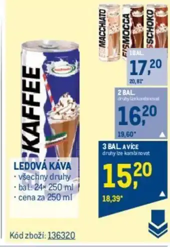 Makro LEDOVÁ KÁVA nabídka