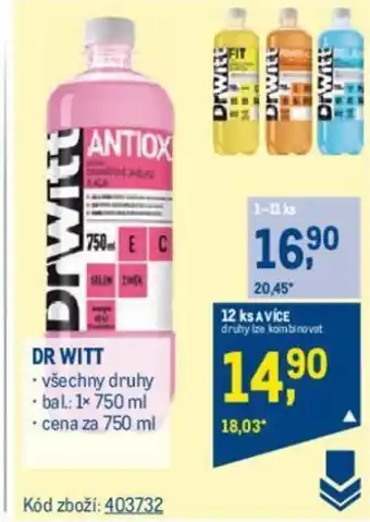 Makro DR WITT nabídka