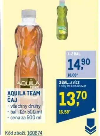 Makro AQUILA TEAM CAJ nabídka