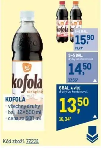 Makro KOFOLA nabídka