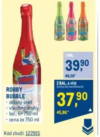 Makro ROBBY BUBBLE nabídka