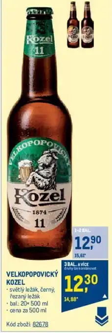 Makro VELKOPOPOVICKÝ KOZEL nabídka