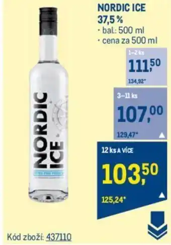 Makro NORDIC ICE 37,5% nabídka