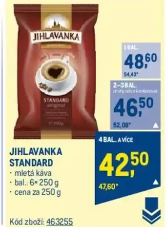 Makro JIHLAVANKA STANDARD nabídka