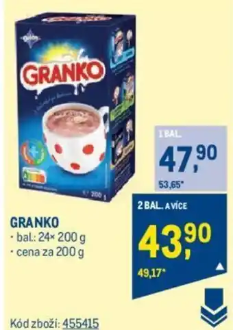 Makro GRANKO nabídka