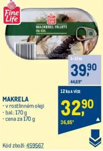 Makro MAKRELA nabídka