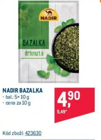 NADIR BAZALKA