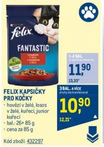 Makro FELIX KAPSIČKY PRO KOČKY nabídka