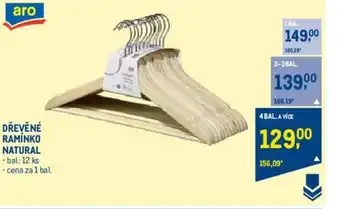 Makro DŘEVĚNÉ RAMÍNKO NATURAL nabídka