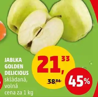 Penny Market JABLKA GOLDEN DELICIOUS nabídka