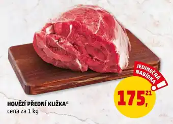 Penny Market HOVĚZÍ PŘEDNÍ KLIŽKA nabídka