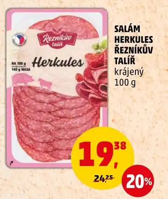 Penny Market SALÁM HERKULES ŘEZNÍKŮV TALÍŘ nabídka