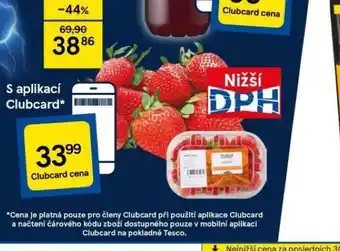 Tesco Jahody nabídka