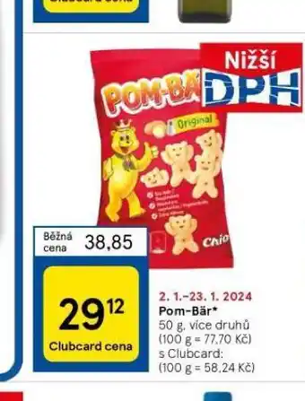 Tesco Pom bär nabídka