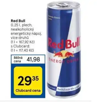 Tesco Red bull nabídka
