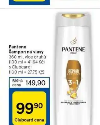 Tesco Pantene šampon nabídka