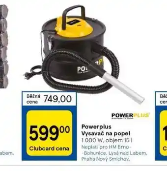 Tesco Powerplus vysavač na popel nabídka