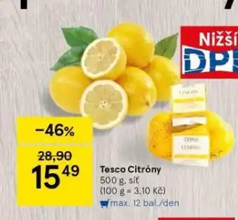 Tesco Tesco citrony nabídka