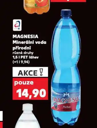 Kaufland Magnesia přírodní nabídka