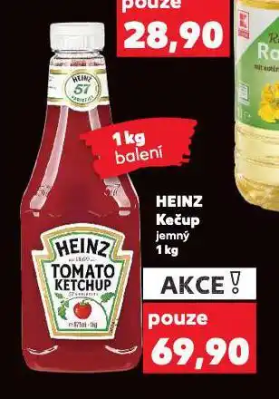 Kaufland Heinz kečup nabídka