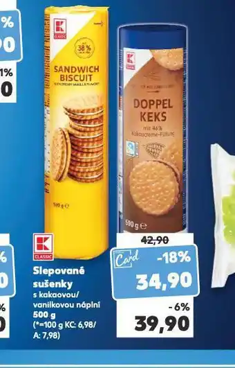Kaufland Slepované sušenky nabídka