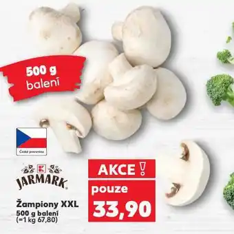 Kaufland Žampiony xxl nabídka