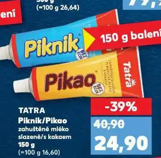 Kaufland Tatra piknik / pikao nabídka