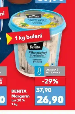 Kaufland Benita margarín nabídka