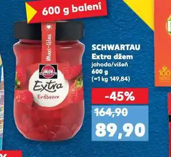 Kaufland Schwartau extra džem nabídka