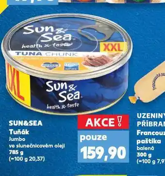 Kaufland Sun & sea tuňák nabídka