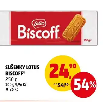 Penny Market SUŠENKY LOTUS BISCOFF nabídka