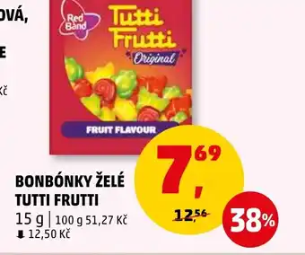 Penny Market BONBÓNKY ŽELÉ TUTTI FRUTTI nabídka