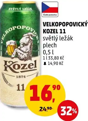 Penny Market VELKOPOPOVICKÝ KOZEL 11 0.5L nabídka