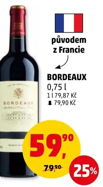Penny Market BORDEAUX 0.75L nabídka