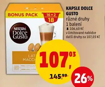 Penny Market KAPSLE DOLCE GUSTO nabídka