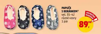 Penny Market PAPUČE S BERÁNKEM nabídka