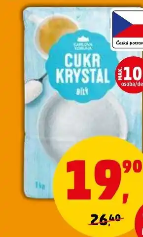 Penny Market CUKR KRYSTAL KARLOVA KORUNA nabídka
