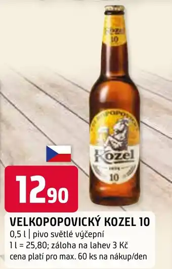 Terno VELKOPOPOVICKÝ KOZEL 10 0,5L nabídka