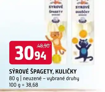 Terno SÝROVÉ ŠPAGETY, KULIČKY nabídka