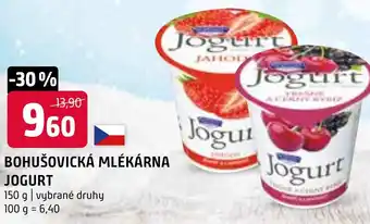 Terno BOHUŠOVICKÁ MLÉKÁRNA JOGURT nabídka