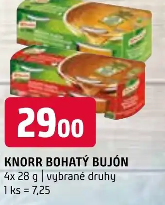 Terno KNORR BOHATÝ BUJÓN nabídka
